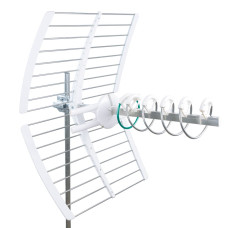 Fracarro ELIKA PRO 700C Active Helical UHF Antenna – 47dB with LED Alignment & AGC Fracarro ELIKA PRO 700C Active Helical UHF Antenna – 47dB with LED Alignment & AGC